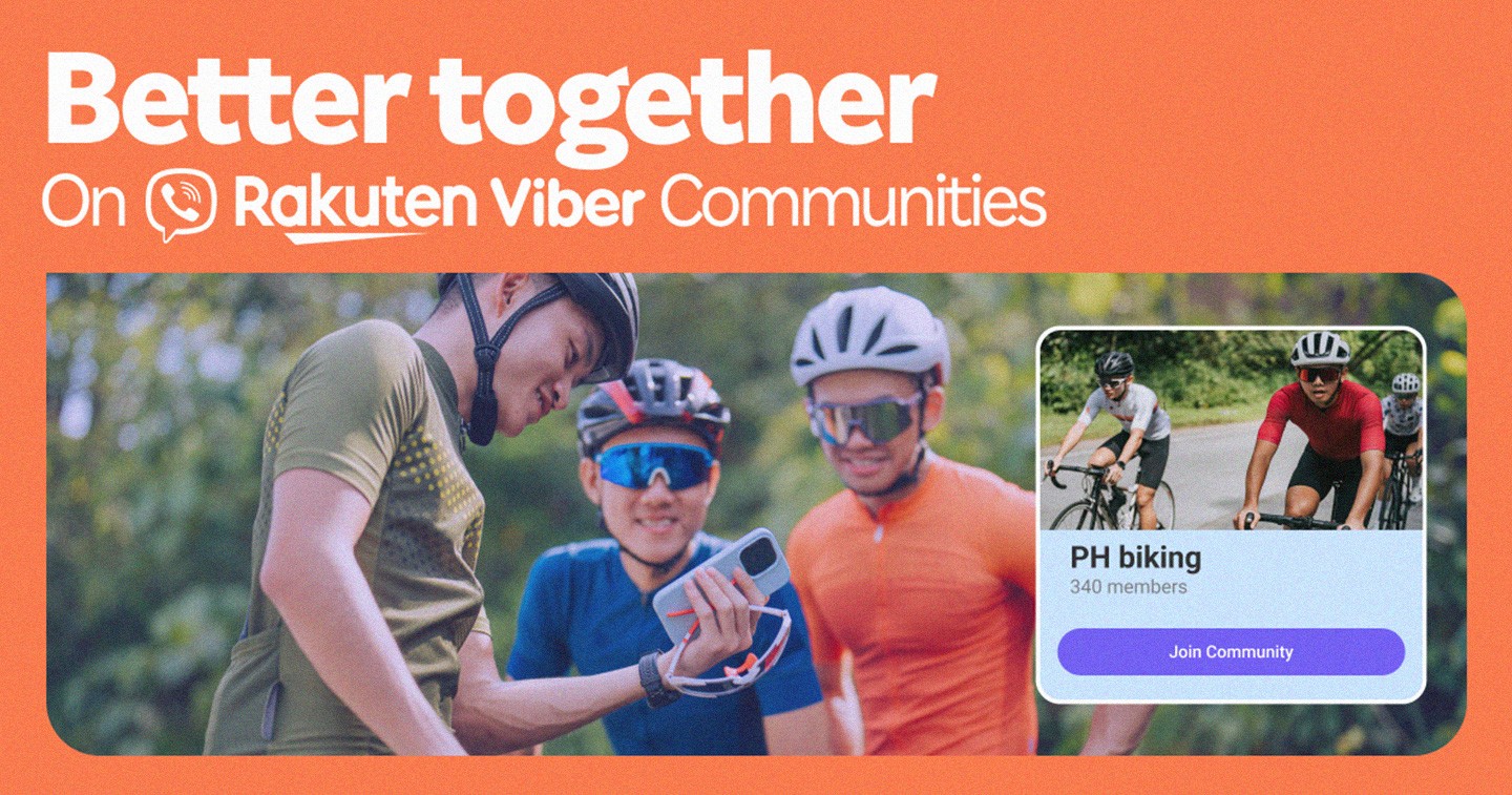 Communities on Rakuten Viber hero