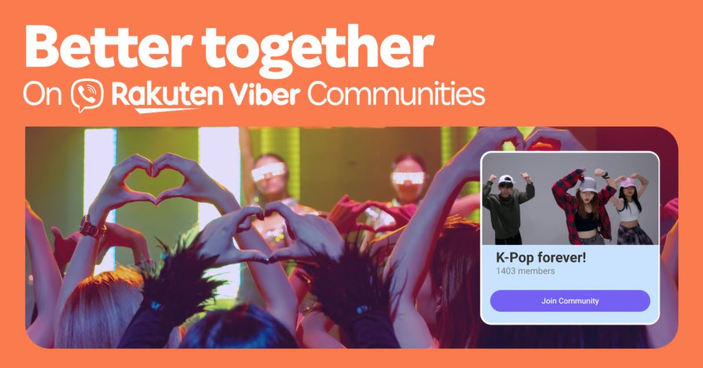 Communities on Rakuten Viber insert