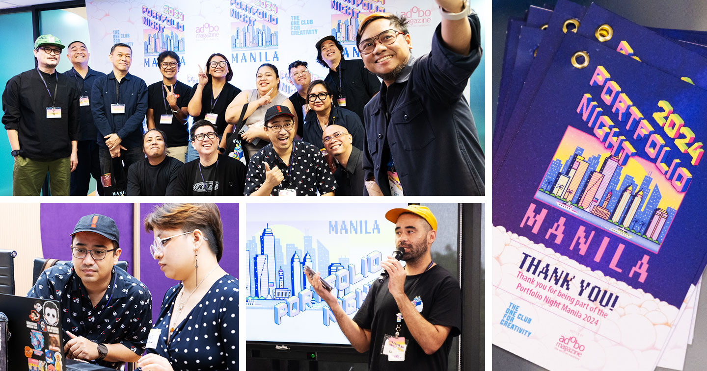 OneShow x adobo Portfolio Night 2024 Post event Recap HERO