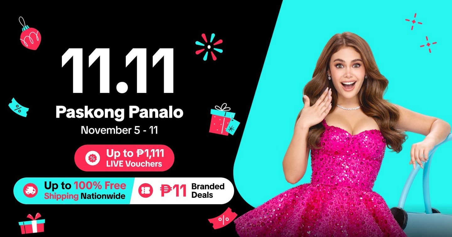 TikTok Shop 11 Paskong Panalo Sale 2024 HERO