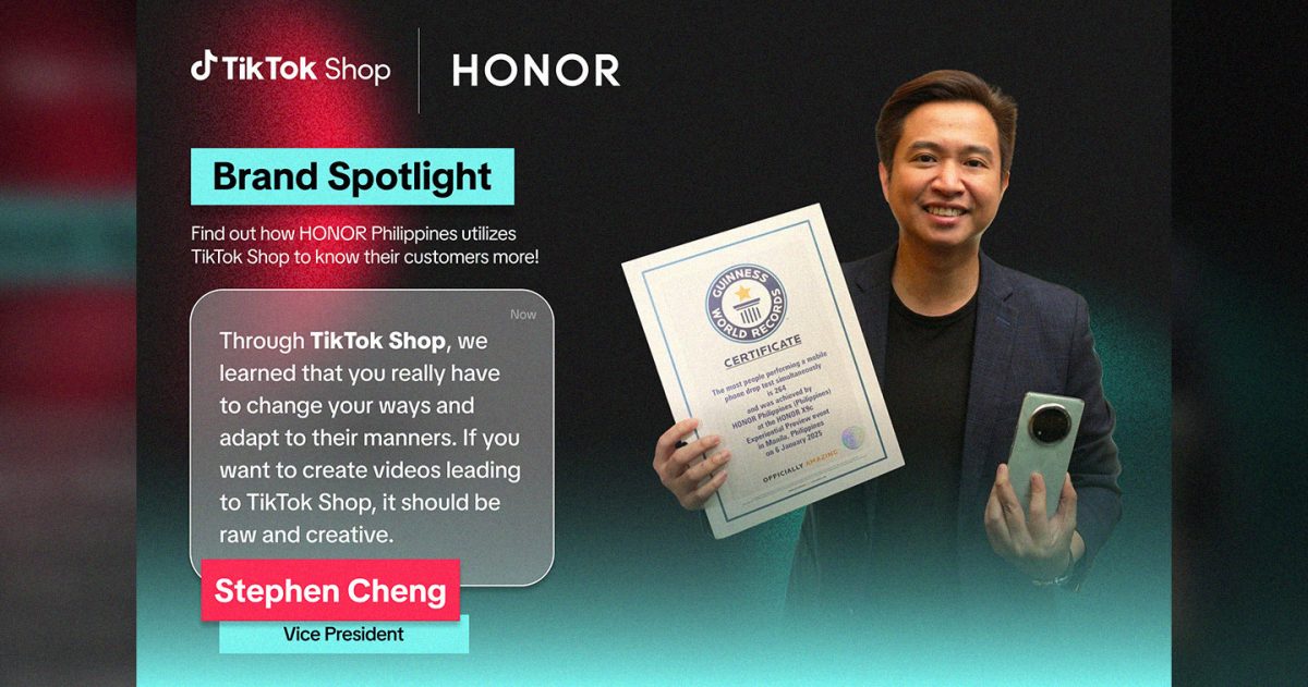 HONOR Philippines reshapes next-gen ecommerce with TikTok Shop breakthrough